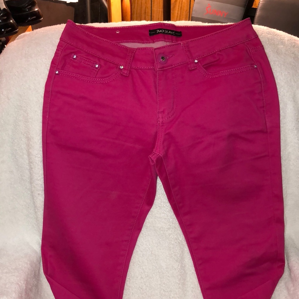 This is P&P Jeans in a comfort fit straight leg jean.